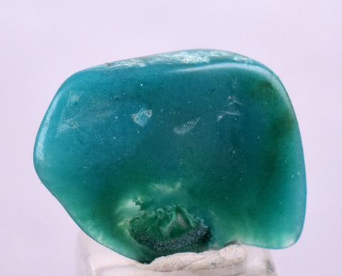 5carats GEM SILICA CHRYSOCOLLA CHALCEDONY LILY MINE PERU SCENIC TUMBLED BB72