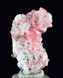 2.5cms RHODOCHROSITE PYRITE FLUORITE CHINA CRYSTAL RHOMBOHEDRAL MINIATURE RB644