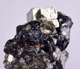 7.2cms MARCASITE PYRITE QUARTZ  ARSENOPYRYTE  PERU SHINY CRYSTALS MINERAL MB115
