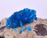 8.9cms CAVANSITE PENTAGONITE ? HEULANDITE STILBITE INDIA SHINY CRYSTALS  TB124