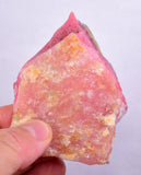 385carats GEM DEEP RED PINK OPAL PERU ROUGH COLOR TRANSLUCENT MINERAL PB93