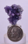 2.3cms AGATE GRAPE BOTRYOIDAL CRYSTAL CHALCEDONY QUARTZ INDONESIA PENDANT AB56