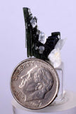 1.9cms TOURMALINE CLEAVELANDITE ALBITE ELBAITE BRASIL MINAS GERAIS MINERAL WB01