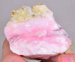 360 grams GEM PINK OPAL PERU ROUGH ANGEL SKIN TRANSLUCENT CORAL COLOR PB84