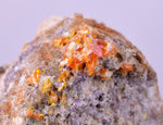 3.5cms GEM RARE WULFENITE FLUORITE MINI CRYSTALS ALAMO ARIZONA USA YB51