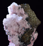 6.8cms RHODOCHROSITE CALCITE PYRITE  CRYSTALS HUANZALA PERU PINK CRYSTALS RB362