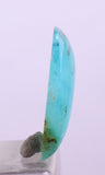 2ct GEM BLUE OPAL SCENIC CABOCHON PERU SEASCAPE PENDANT JEWELRY BB110