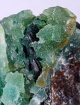 5.1cms DRUZY CHRYSOCOLLA QUARTZ LILY MINE PERU COPPER 2000 DISCOVERY DB09