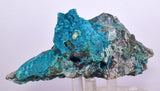 10.5cms QUARTZ CHRYSOCOLLA BOTRYOIDAL TENTADORA MINE PERU MINERAL SPECIMEN CB181