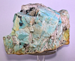 18cms AMAZONITE MICROCLINE QUARTZ CRYSTALS DENDRITES MICA MUSCOVITE PERU EB66