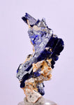 3cms GEM AZURITE CRYSTALS MOROCCO ROYAL BLUE COLOR SHARP SHINY UB102