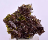 2.8cms PREMIUM EPIDOTE AXINITE QUARTZ CRYSTALS PERU AESTHETIC COLLECTOR CB138