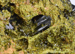 19cms EPIDOTE CRYSTALS PERU MINERAL SPECIMEN COLLECTOR  CB173