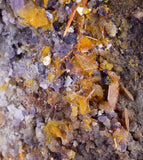 10cms GEM WULFENITE FLUORITE MIMETITE CRYSTALS ALAMO ARIZONA USA MINERAL YB39