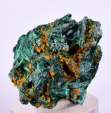 3cms MALACHITE CRYSTALS CONGO MINDINGI MINE SUPER SHINY MINERAL SPECIMEN UB93
