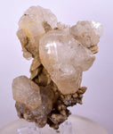 7.5cms CALCITE WITH QUARTZ CRYSTALS PERU SHINY MINERAL SPECIMEN COLLECTOR GB07