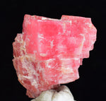 2.7cms RHODOCHROSITE CUBIC CRYSTAL PERU PINK MINERAL SPECIMEN RB586