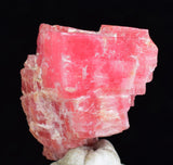 2.7cms RHODOCHROSITE CUBIC CRYSTAL PERU PINK MINERAL SPECIMEN RB586