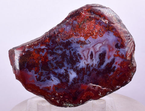 6.3cms GEM AGATE POLISHED NATURAL PERU MULTI COLOR GEMSTONE JEWELRY AB120