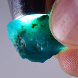 390 carat GEM SILICA CHRYSOCOLLA CHALCEDONY PERU HIGH YIELD ROUGH SB102