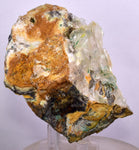 7.9cms GEM ATACAMITE INSIDE SELENITE CRYSTAL LILY MINE 2000 DISCOVERY PERU AB158