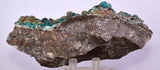 12.5cms DIOPTASE CRYSTALS PERU QUARTZ CHRYSOCOLLA MINERAL SPECIMEN KB40