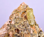 3.5cms YELLOW APATITE CRYSTALS IMILCHIL MOROCCO MINERAL SPECIMEN AB235