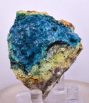 5.4cms QUARTZ CHRYSOCOLLA BOTRYOIDAL TENTADORA MINE PERU MINERAL SPECIMEN CB114
