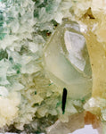 10cms ATACAMITE SELENITE CALCITE CRYSTAL LILY MINE 2000 DISCOVERY PERU TB82