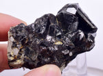 6.1cms CASSITERITE BRILLIANT CRYSTALS FACET GRADE SHINY BOLIVIA MINERAL EB57