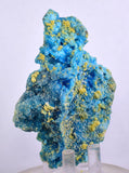 8.6cms CHALCANTHITE MELANTERITE ROMERITE ALUNOGEN PERU NATURAL  CRYSTALS FB73