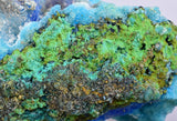13cms ALUNOGEN CHALCANTHITE ROMERITE PERU NATURAL BOTRYOIDAL CRYSTALS FB58
