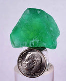 2.8cms GREEN FLUORITE CRYSTAL PERU HUANZALA PERU SHINY K48