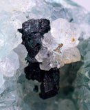 3.9cms ATACAMITE DRUZY CHRYSOCOLLA  STALACTITE LILY MINE PERU MINERAL AB42