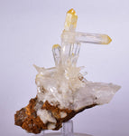 9.1cms QUARTZ HALLOYSITE MANGO COLOMBIA NATURAL CRYSTAL MINERAL SPECIMEN QB62