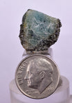 14cts GRANDIDIERITE CRYSTALS BLUE GREEN RARE MADAGASCAR JEWELRY FACET PB91