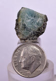 14cts GRANDIDIERITE CRYSTALS BLUE GREEN RARE MADAGASCAR JEWELRY FACET PB91