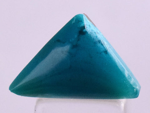 4.5arats GEM SILICA CHRYSOCOLLA CABOCHON CHALCEDONY LILY MINE PERU SCENIC BB138