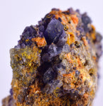 4.7cms GEM RARE WULFENITE FLUORITE MIMETITE MINI CRYSTALS ALAMO ARIZONA USA YB33