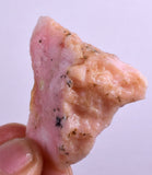 14 grams GEM PINK OPAL PERU ROUGH CORAL COLOR TRANSLUCENT MINERAL PB40