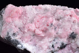 7.7cms RHODOCHROSITE QUARTZ CALCITE CRYSTALS JORDANITE (?) GALENA PERU RB502
