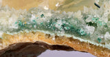 10cms ATACAMITE SELENITE CALCITE CRYSTAL LILY MINE 2000 DISCOVERY PERU TB82