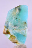 19.5ct GEM BLUE OPAL SCENIC POLISHED PERU SEASCAPE PENDANT JEWELRY BB178