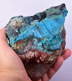 880Grams CHRYSOCOLLA MALACHITE HEMATITE PERU MINERAL SPECIMEN CB183