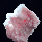 5.1cms RHODOCHROSITE CALCITE CRYSTALS HUANZALA PERU PINK CRYSTALS RB397