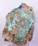16cms GEM BROCHANTITE ATACAMITE LINARITE CHRYSOCOLLA CHILE Z43