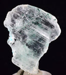 3.7cms CHRYSOCOLLA INSIDE SELENITE CRYSTAL LILY MINE 2000 DISCOVERY PERU TB99