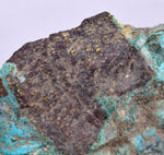 7.8cms DRUZY CHRYSOCOLLA ATACAMITE MALACHITE QUARTZ CRYSTALS LILY MINE PERU DB62