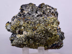 7cms GEM TETRAHEDRITE PYRITE QUARTZ BORNITE CRYSTALS PERU MINERAL SPECIMEN IB74