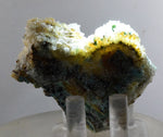 5cms ATACAMITE SELENITE DRUZY CHRYSOCOLLA QUARTZ MALACHITE LILY MINE PERU AB161